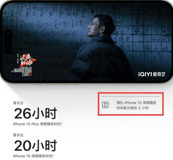 同心苹果15换电池网点分享iPhone15电池容量是多少 