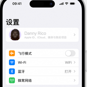 同心appleID维修服务iPhone设置中Apple ID显示为灰色无法使用 